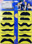 Imagen de Bigotes de fieltro autoadhesivos x12, en blister