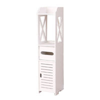 Imagen de Mueble organizador de madera, con dispensador de papel, en caja