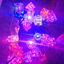 Imagen de Luces led x40, cubos de colores, 220v 8 metros, extensible en caja