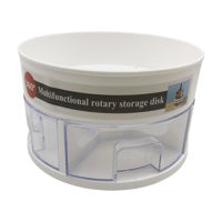 Imagen de Organizador redondo giratorio de plástico en caja