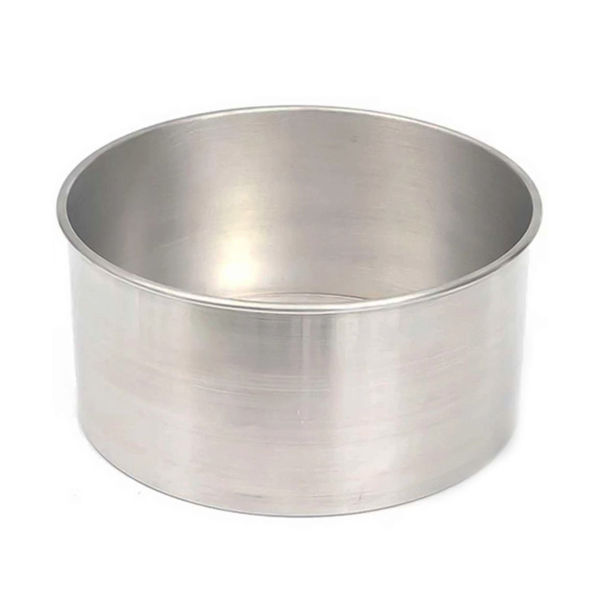 Imagen de Tortera de aluminio fondo fijo alta 14.5cm