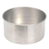 Imagen de Tortera de aluminio fondo fijo alta 18cm
