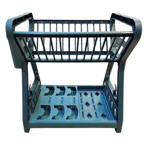 Imagen de Escurridor de platos de plástico 2 pisos, varios colores