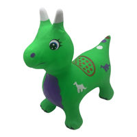 Imagen de Inflable saltarín dinosaurio con sonido, varios colores