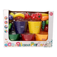 Imagen de Juego clasificación de colores, frutas y verduras x30, en caja