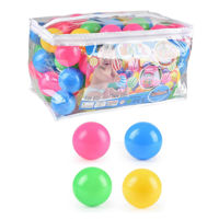 Imagen de Pelotas para pelotero lisas x100 6,8cm, en bolsa de PVC