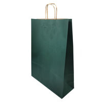 Imagen de Bolsa de regalo de papel con asa, grande, PACK x12, varios colores