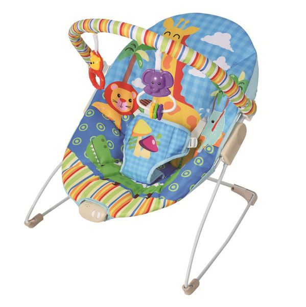 Imagen de Silla para bebé mecedora, con vibración y música 3AA, en caja