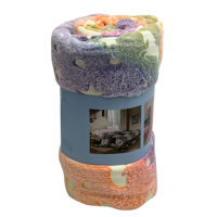 Imagen de Frazada manta polar, 1 plaza, fluorescente, en rollo, varios diseños