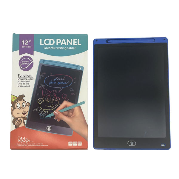 Imagen de Tablet LCD mágica 12", en caja varios colores