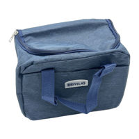 Imagen de Bolso lunchera de poliéster, aislante térmico, con asas, varios colores