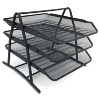 Imagen de Organizador de metal con 3 bandejas, en caja