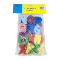 Imagen de Sellos x26, letras de esponja, en bolsa