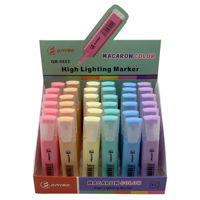 Imagen de Marcador resaltador flúo, CAJAx36, colores pasteles