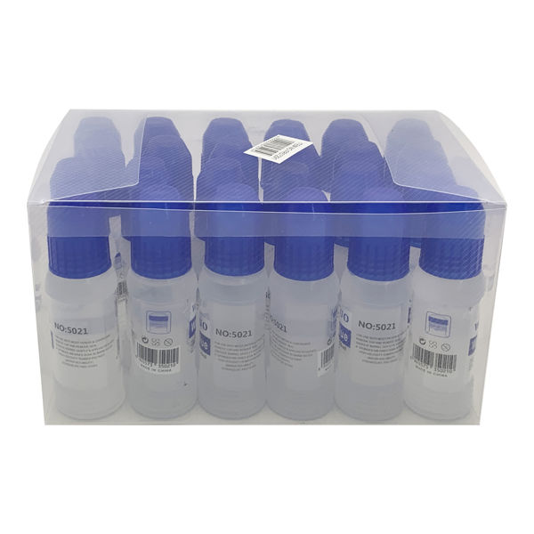 Imagen de Goma de pegar transparente 50ml, CAJA x24