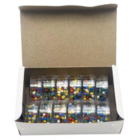 Imagen de Chinches x100 cabeza redonda en tubo, PACK x12