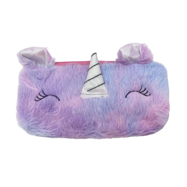 Imagen de Cartuchera de peluche, varios colores PACKx12
