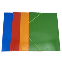 Imagen de Carpeta A4 de cartón con elástico, PACK x12, varios colores