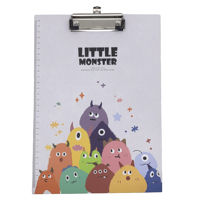 Imagen de Tabla de cartón con clip de metal, con regla impresa varios diseños