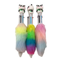 Imagen de Lapicera multicolor, PACKx3, con aplique en sobre