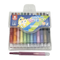 Imagen de Crayolas en barra retráctil, 24 colores, en blister