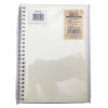 Imagen de Libreta A5, tapa transparente, 70 hojas de puntos, en bolsa