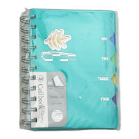 Imagen de Libreta 105 hojas con separadores A6, en bolsa, varios colores