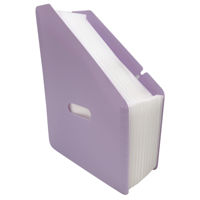 Imagen de Organizador archivador vertical, 12 divisiones de plástico, varios colores