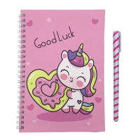 Imagen de Libreta con espiral, 38 hojas, en bolsa, varios diseños