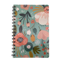 Imagen de Libreta con espiral, 80 hojas, varios diseños, en bolsa