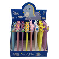 Imagen de Lapicera de gel con aplique, CAJA x48