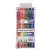 Imagen de Lapicera de tinta colores x6, en bolsa de PVC