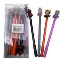 Imagen de Lapicera de gel negro, CAJAx12