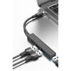 Imagen de Adaptador 4en1, USB-C a USB, KLGO en caja