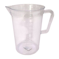 Imagen de Jarra medidora de acrílico, 1000ml, en bolsa