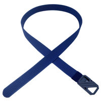 Imagen de Cinturón de tela con hebilla de metal regulable, en bolsa varios colores