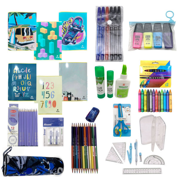 set escolar para la vuelta a clasese impresionante