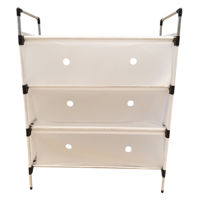 Imagen de Zapatera de PVC, 4 estantes, en caja