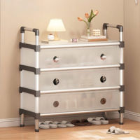 Imagen de Zapatera de PVC, 4 estantes, en caja