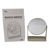 Imagen de Espejo de pie redondo con alhajero, en caja, varios colores