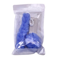 Imagen de Esponja exfoliante x2 con piedra pomez, varios colores, en bolsa