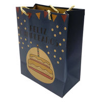 Imagen de Bolsa de regalo chica, PACK x12, diseños surtidos