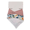 Imagen de Babero bandana de tela x2, varios diseños, en cartón