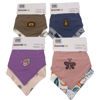 Imagen de Babero bandana de tela x2, varios diseños, en cartón