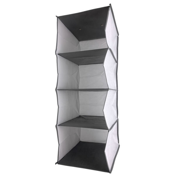 Imagen de Organizador plegable de TNT colgante, 4 divisiones