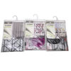 Imagen de Cortina de baño con 12 aros de plástico, de EVA, varios diseños, en bolsa