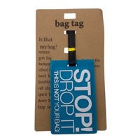 Imagen de Etiqueta de goma para identificación de valijas, PACKx12