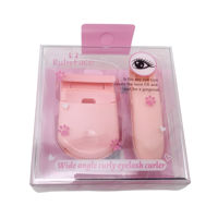 Imagen de Rizador arqueador de pestañas, de plástico x2, mini, en caja, varios colores