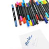 Imagen de Marcadores doble punta x36 colores, en estuche PVC