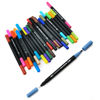 Imagen de Marcadores doble punta x48 colores, en estuche PVC